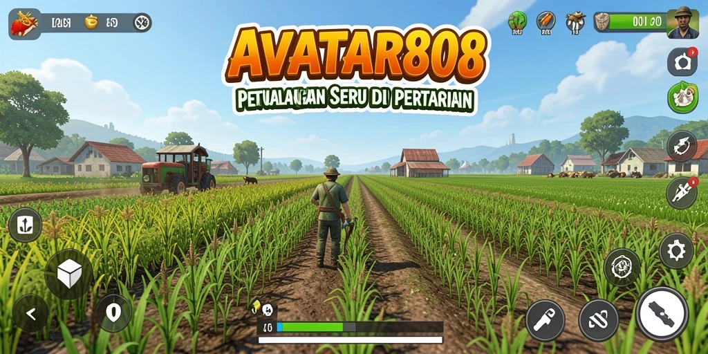Gameplay menarik dengan aktivitas bertani yang menyenangkan.