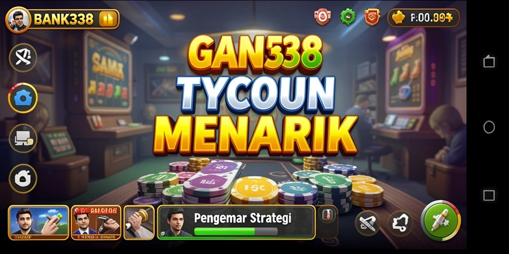 Visual gameplay BANK338 yang menegangkan dan menarik.