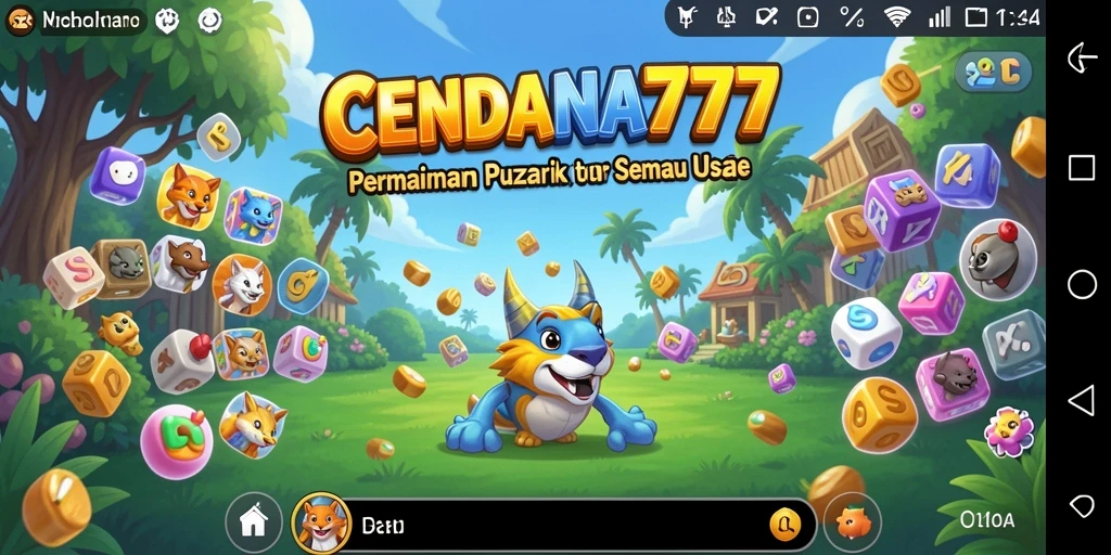 Tampilan gameplay menarik dari CENDANA777 yang menantang.