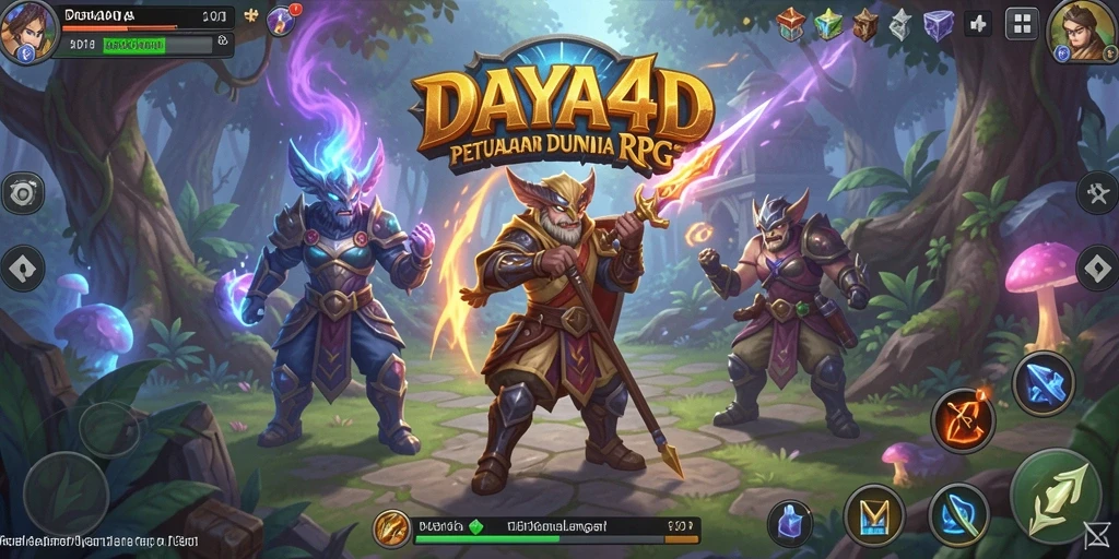 Tangkapan layar gameplay menampilkan pertarungan epik dalam <strong>DAYA4D</strong>.