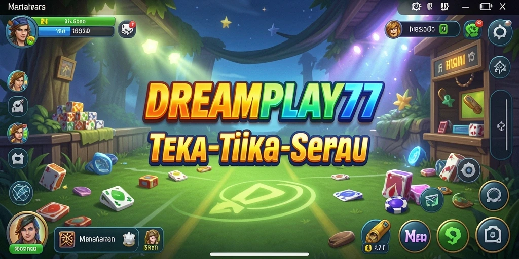 Tampilan gameplay menantang dan menyenangkan dari DREAMPLAY77.