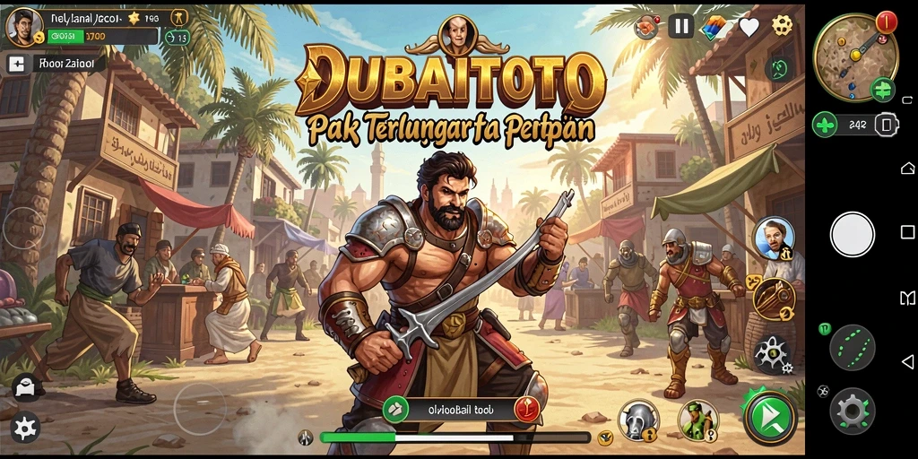 Tampilan gameplay DUBAITOTO yang menegangkan dan penuh petualangan.