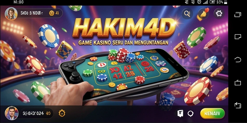 Gameplay seru dengan berbagai pilihan permainan Kasino.