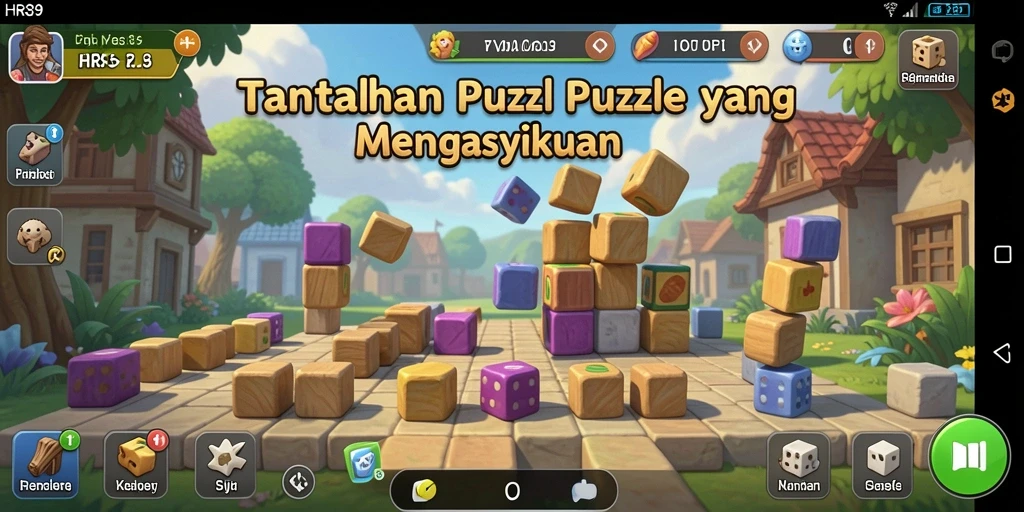 Tampilan gameplay <strong>HR89</strong> yang menantang dan penuh teka-teki.