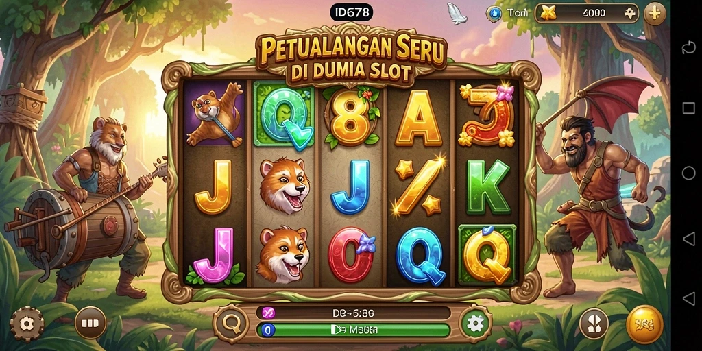 Tampilan menarik dari gameplay Slot di ID678.