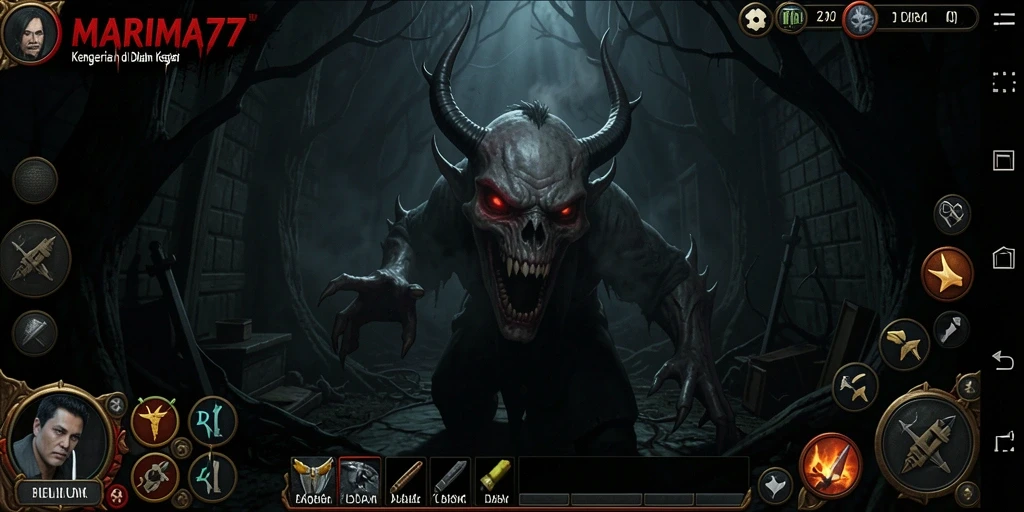 Menampilkan gameplay horor yang mendebarkan dan visual mencekam.