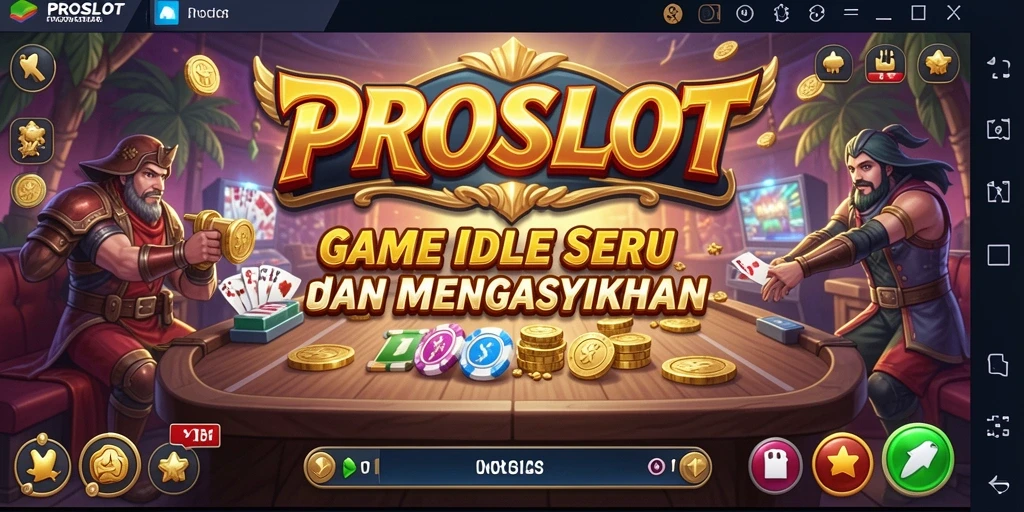 Screenshot gameplay PROSLOT menampilkan keseruan permainan Idle.