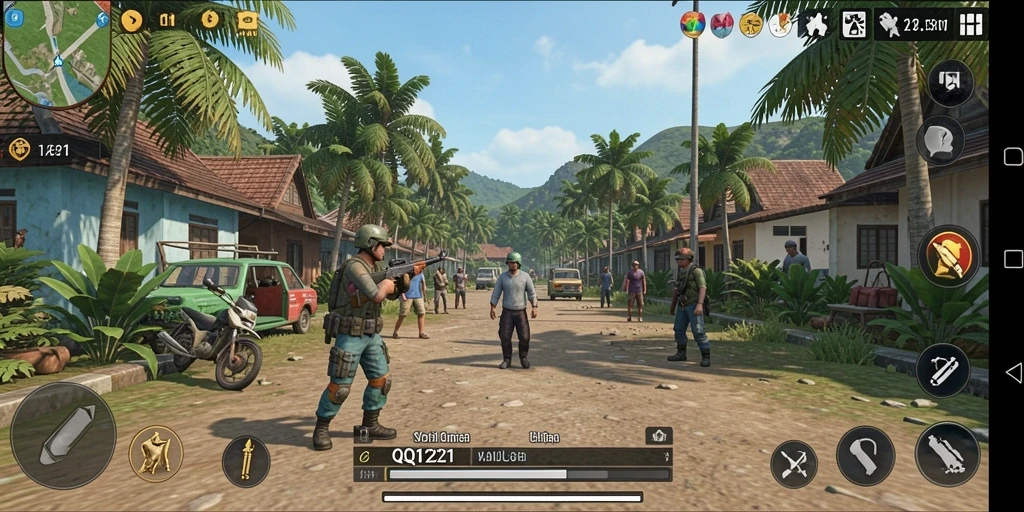 Tampilan menarik dari gameplay QQ1221 yang seru.
