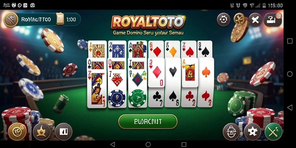Tangkap momen seru bermain Domino di ROYALTOTO.