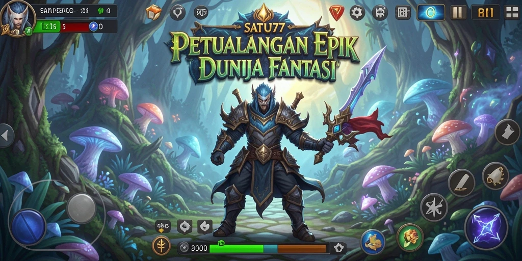 Gameplay menarik di dunia fantastis SATU77.