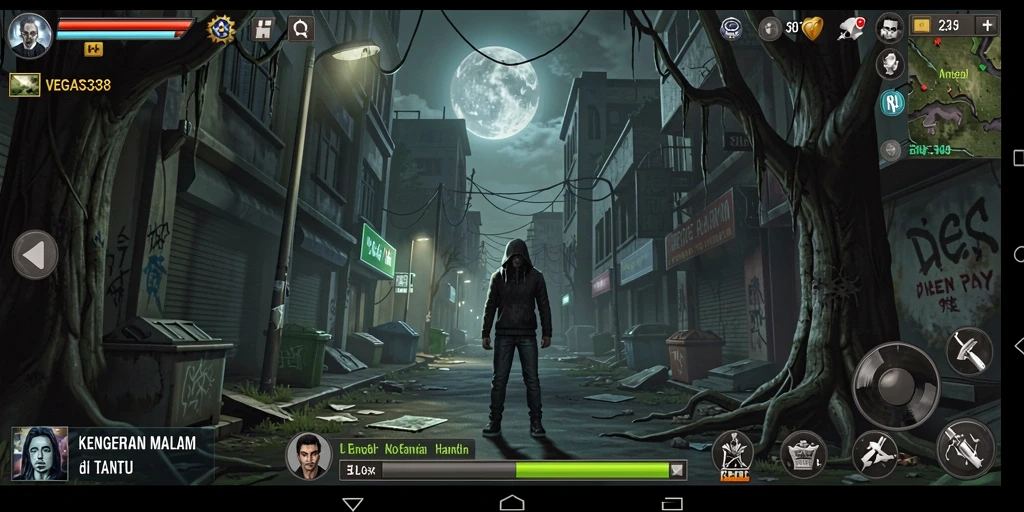 Gameplay menegangkan dan menyeramkan dalam VEGAS338.