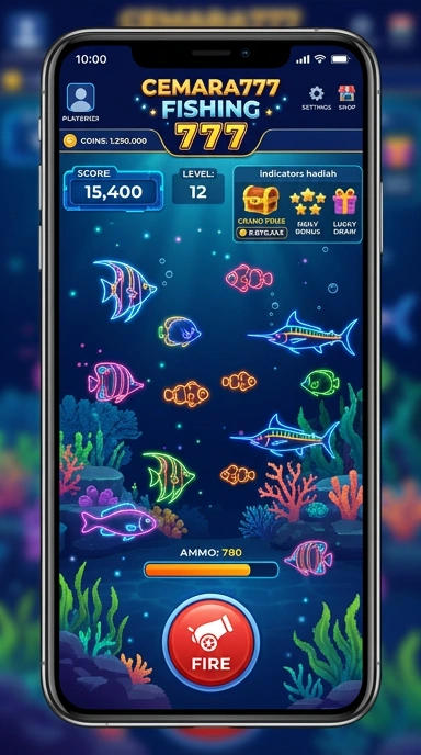 Screenshot aplikasi cemara777 dengan tampilan menarik.